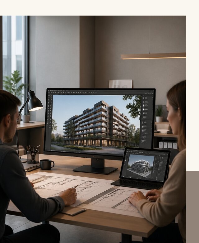 3D визуализация архитектуры и объектов строительства в Ивантеевке